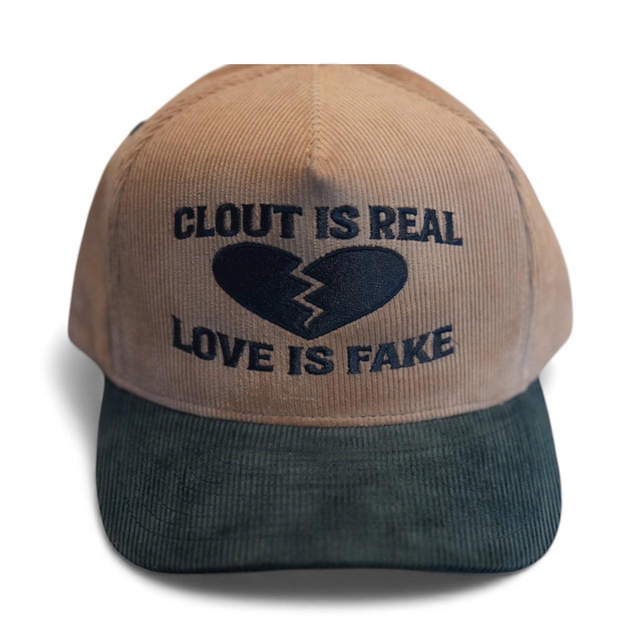 Money Green Corduroy SnapBack