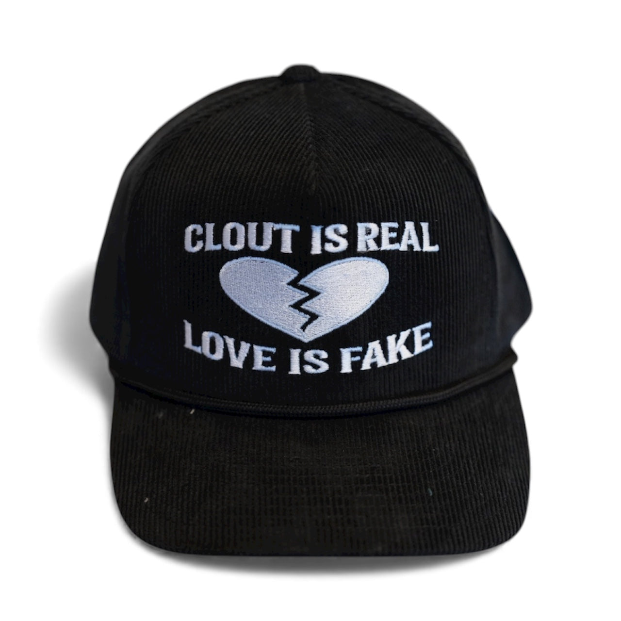 Black/White Corduroy