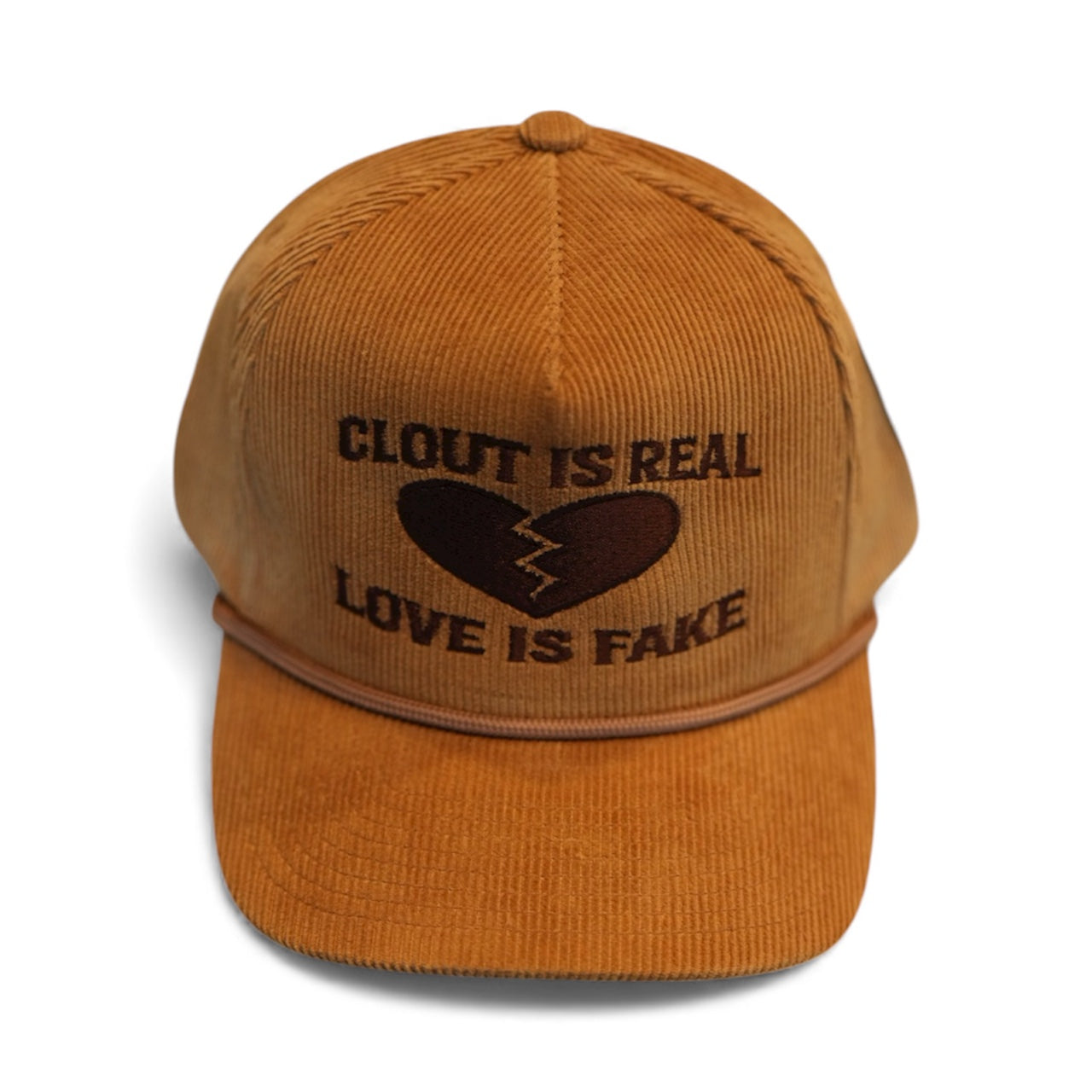 2Tone Brown Corduroy SnapBack